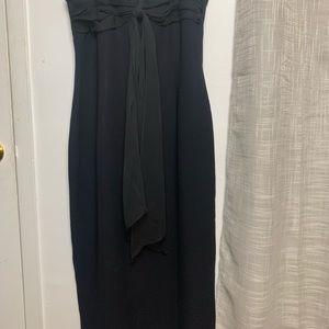 DONNA RICO black spaghetti strapped dress